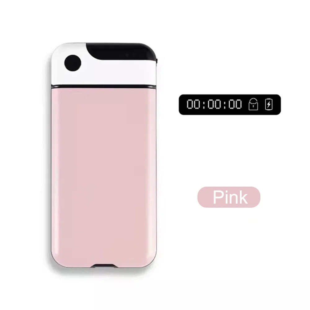 The Portable Mobile Phone Lock Box Self-Regulating Timed Smart Phone Lock Case Self-Discipline Keepin Box Limit Cell Phones Use