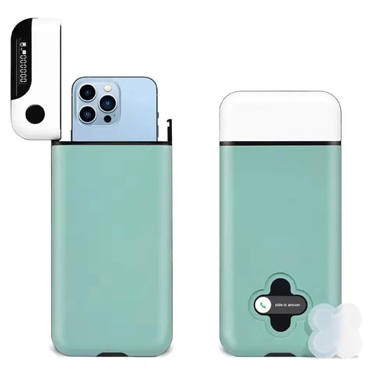 The Portable Mobile Phone Lock Box Self-Regulating Timed Smart Phone Lock Case Self-Discipline Keepin Box Limit Cell Phones Use