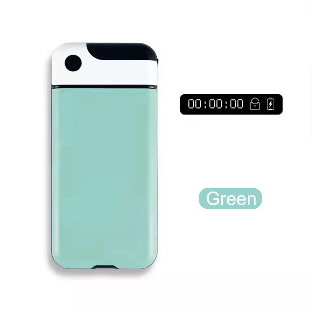 The Portable Mobile Phone Lock Box Self-Regulating Timed Smart Phone Lock Case Self-Discipline Keepin Box Limit Cell Phones Use